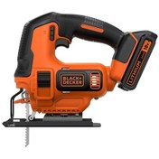 Resim Black+Decker BDCJS18-QW 18V 2 Ah Akülü Pandül Hareketli Dekupaj Testere 