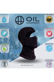 Resim OIL COMPANY Haki Balaklava Termal Kar Maskesi Unisex 