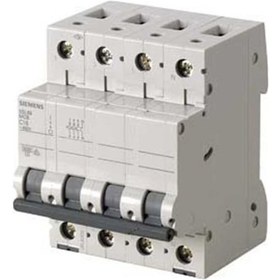 Resim Siemens 5Sl6610 7Ya 10A 3 N 5Sl Classic Anahtarlı Otomatik Sigorta 6Ka C Tipi Yavaş Karakterli 