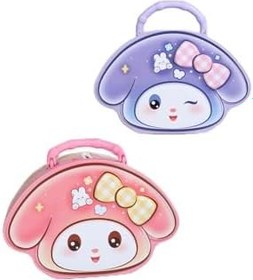 Resim Kuromi Metal Kumbara, Melody Tekli, Pembe, Dekomus Cep Defteri Hediyeli 