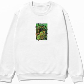 Resim Ninja Turtles - Sweatshirt - Beyaz / 