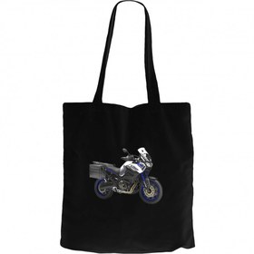 Resim Yamaha XT1200Z Super Tenere Siyah Fermuarlı Bez Çanta Gabardin - Siyah 
