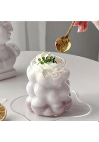 Resim Dodes Borosilikat Bubble Bardak 