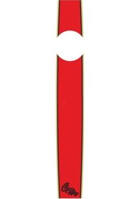 Resim Cg Kırmızı Üniversal Dekoratıf Depo Üstü Şeridi Çok Renkli 