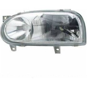 Resim Volkswagen Golf Iıı Ön Far Elektrikli Manuel Sol 1991-1997 1h6941017af 