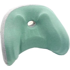 Resim Sones Çocuk Araba Kafa Yastık Araba İç Malzemeleri Seyahat Uyku Ayarlanabilir U Tipi Bellek Pamuk Boyun Yastık Matcha Yeşili 