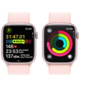 Resim Apple Watch S9 41mm Pembe SL Akıllı Saat 