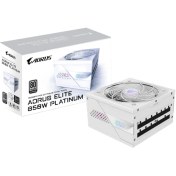Resim Gigabyte Aorus Elite P850W 80+ Platinum Modüler 120mm FDB Fanlı Power Supply GP-AE850PM PG5 ICE 