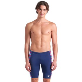 Resim Racing Stripe Erkek Lacivert Yüzücü Mayosu 009078750 