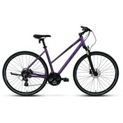 Resim Carraro 226 28 Jant 41 Cm 24-v Hd Mat Kırmızı-Mor-Altın-Siyah-Beyaz Trekking Bisikleti 
