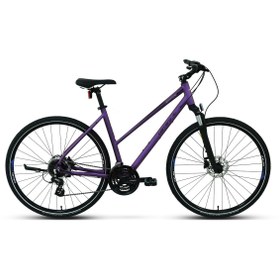 Resim Carraro 226 28 Jant 41 Cm 24-v Hd Mat Kırmızı-Mor-Altın-Siyah-Beyaz Trekking Bisikleti 