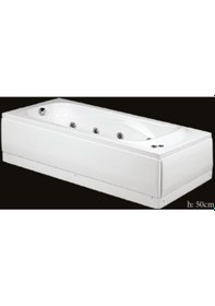 Resim Alika - 180X80 Jakuzi Küvet & Hidromasaj Sistem-1 (6 Jet) 