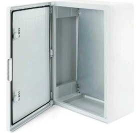 Resim Activ Elektrik 600X800X280 Abs Polyester Pano Opak Kapak Taban Saclı 