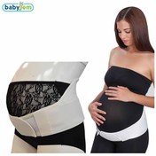 Resim Babyjem Hamile Bel Destek Bandı XL Beyaz 