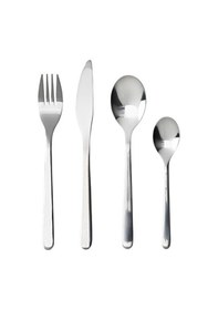 Resim 24 Parça Çatal-Kaşık-Bıçak Seti Ikea. Paslanmaz Çelik Meridyenduk 