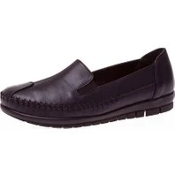 Resim Kent Shop Lacivert %100 Deri Kadın Comfort Ayakkabı 