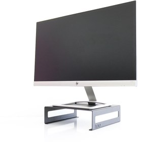 Resim Hansdo Monitör Standı - Laptop Standı - Monitör Yükseltici - Metal - Siyah - SMS2BL 