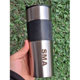 Resim Kale Promosyon Kişiye Özel Isim Baskılı French Press Termos 500 ml Kapasite Bitki Çayları Kahve Vb Kullanım Alanları 