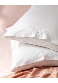 Resim Madame Coco Recy %100 Pamuk 2'li Yastık Kılıfı - Beyaz 8684427121955 Beyaz 