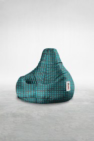 Resim earmut Damla Xl Premium Tasarım Atari Desenli Armut Koltuk 