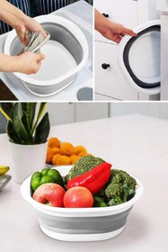 Resim Arsimo Akordiyonlu Katlanabilir Badya Leğen 5 Litre 