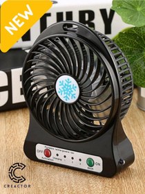 Resim Gunkes Masa Üstü 3 Kademeli Ve Araç Şarjlı Mini Vantilatör Fan Pervane M3 