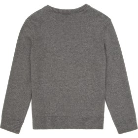 Resim U.s. Polo Assn. Erkek Çocuk Gri Melanj Kazak /triko 50317149-VR086 