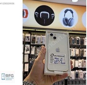 Resim Apple iPhone 13 İkinci El TR | 128 GB | Beyaz 