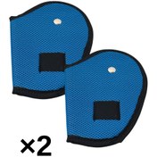 Resim ribac 2 Adet Çocuk Emniyet Kemeri Tutucu Klips Araç İçi Kemer Düzenleyici 