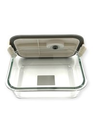 Resim Fabcio Fresco Vakumlu Cam Saklama Kabı 1 L Beyaz 