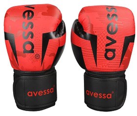 Resim Avessa Ring-314 Boks Eldiveni Kırmızı 14 Oz 