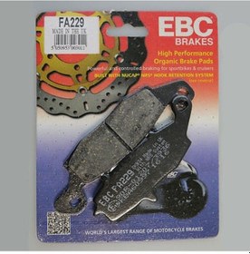 Resim Suzuki Gsr 750 Ön Fren Balatası Sol Ebc Fa229 Balata 