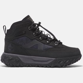 Resim Timberland Greenstride Motion 6 Mid Bungee Waterproof Çocuk Siyah Bot 