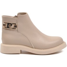 Resim Pierre Cardin Krem İçi Kürklü Kadın Topuklu Bot Çok Renkli 