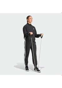 Resim Adidas Train Essentials 3-stripes Kadın Eşofman Üstü Jd6539 Siyah 