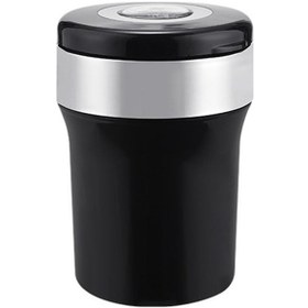 Resim Geeksen Araba Küllüğü, Kapaklı Evrensel Taşınabilir Dumansız Küllük, Çoğu Araba Bardak Tutucusu İçin Pusula A 