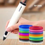 Resim 3D Yazıcı Kalem, USB Güçlü, 300B RP, Düşük Sıcaklık, PCL Lif Uyumlu, 1.75mm Nozul, Renk Çıktısı, Plastik, Ofis ve Yaratıcı Hediye, Batarya Gerekmez 