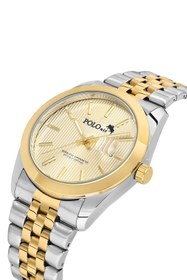 Resim Polo Air Takvimli Erkek Kol Saati Cüzdan Kemer Kartlık Anahtarlık Çakmak Seti Gümüş Gold Renk PL-7074E9 
