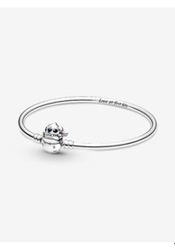 Resim Dora&dora Disney Stitch Klipsli Bangle Bileklik 925 Ayar Gümüş 17 Cm Gümüş 