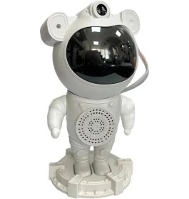 Resim Rose Sp-608 Astronot Görünümlü Müzikli Ve Işıklı Kumandalı Bluetooth Gece Lambası 