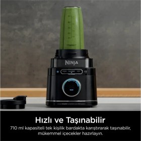 Resim Ninja Nınja Detect Blendsense Power Blender Mutfak Robotu Siyah 