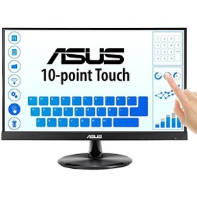 Resim Asus VT229H 21.5" 1920 x 1080 60 Hz 5 ms D-Sub HDMI Vesa Dokunmatik Monitör 