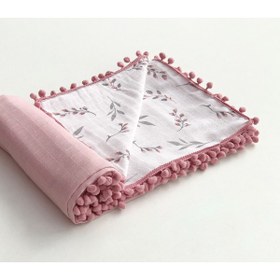 Resim grow with muslin %100 Pamuk Çok Amaçlı Çift Katlı Müslin Battaniye (80X100) 