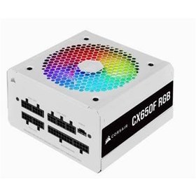 Resim Corsair CP-9020226-EU Cx650F 650W Tam Moduler Rgb Beyaz 80 Plus Bronz Guc Kaynagı 