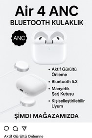 Resim Qifit Airpds Pro 4 Aktif Gürültü Engelleme Premium Mikrofon Kalitesi 