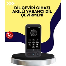 Resim Fotoğraf Tanıma ve Konuşma Çevirili Akıllı Tercüman - Lisinya 