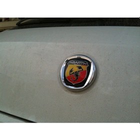 Resim Grande Punto Abarth Logo Arka Rozet 