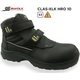 Resim Swolx İş Ayakkabısı - Clas-xlk Hro 10 S3 Siyah 