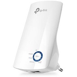 Resim TP-Link TL-WA850RE 300Mbps Wi-Fi Range Extender, Broadband/Wi-Fi Extender, Wi-Fi Booster/Hotspot with 1 Ethernet Port, Plug and Play, Built-in Access Point Mode, White 