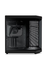 Resim Hyte Y70 Pitch Black Temperli Cam USB 3.2 E-Atx Dual Chamber Mid Tower Gaming Kasa (CS-HYTE-Y70-B) 